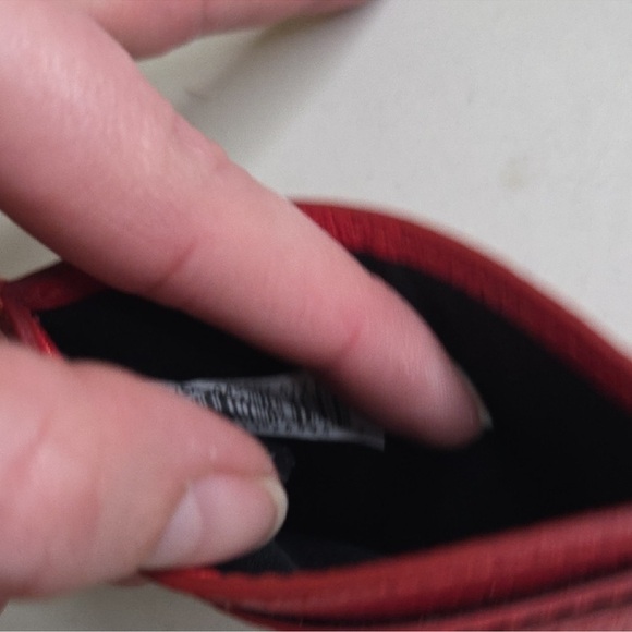 Marc Jacobs Red Leather Card Slot Case - Picture 3 of 3
